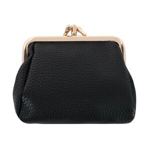 Julia Buxton Women's Vegan Leather Triple Frame Coin Purse Wallet